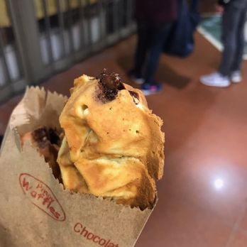 Pinoy Waffles - Dark chocolate waffle - Food Stands Near Me - Markham, Ontario