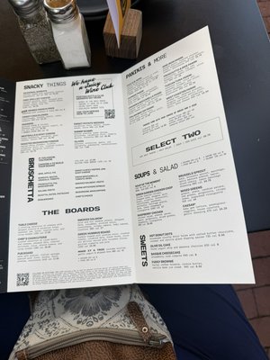 Menu photo 1 Postino Boulder Boulder, CO Menu photo 1 Postino Boulder Boulder, CO