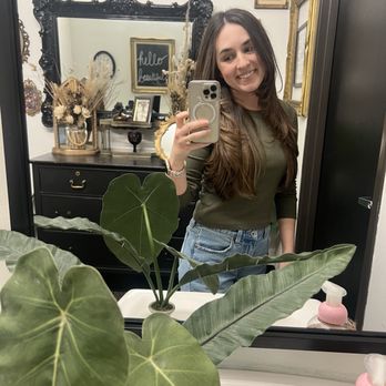 The Colour Room Salon - Updated with a more ashy brown neutral tone- I wish we got a better photo! - Hair Salons Near Me - Leon Valley, Texas The Colour Room Salon - Updated with a more ashy brown neutral tone- I wish we got a better photo! - Hair Salons Near Me - Leon Valley, Texas