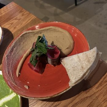 Vecina - Beans and beef tips - Latin American Near Me - Oklahoma City, Oklahoma