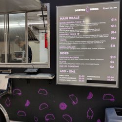 Dripped Birria - Menu - excellent tacos!