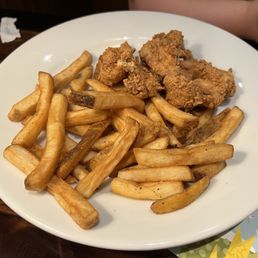 Kids Menu- Chicken Tenders and Fries Kids Menu- Chicken Tenders and Fries