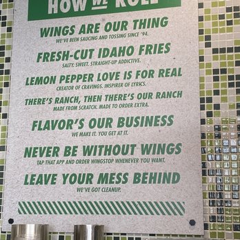 Wingstop - How they roll - Chicken Wings Near Me - Mishawaka, Indiana Wingstop - How they roll - Chicken Wings Near Me - Mishawaka, Indiana