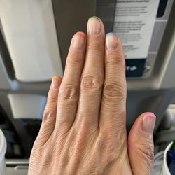 Aphrodite SPA & NAILS - Mixed French tips