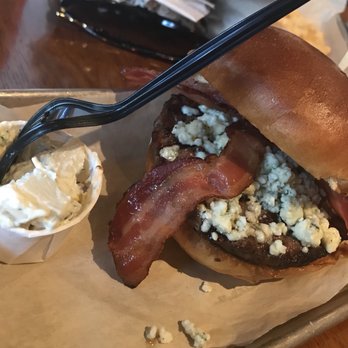 American Grub - Bacon Blue Cheese Burger - Burgers Near Me - Tustin, California American Grub - Bacon Blue Cheese Burger - Burgers Near Me - Tustin, California