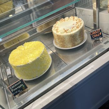 The Peach Cafe - Coconut pineapple  Carrot cake - New American Near Me - Monrovia, California