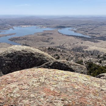 Mount Scott - Overlooking Lake Elmer Thomas - Landmarks & Historical Buildings Near Me - Lawton, Oklahoma