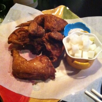 Café Duck Butt - Best fried chicken, EVER. With daikon cubes and salt and pepper mix ^__^ - Karaoke Near Me - Honolulu, Hawaii Café Duck Butt - Best fried chicken, EVER. With daikon cubes and salt and pepper mix ^__^ - Karaoke Near Me - Honolulu, Hawaii