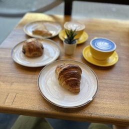 Chocolate almond croissant, Sweet Matcha Latte, Caramel Latte, Chocolate croissant, Ham and cheese croissant. Chocolate almond croissant, Sweet Matcha Latte, Caramel Latte, Chocolate croissant, Ham and cheese croissant.