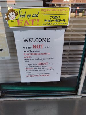 Shut Up and Eat by null