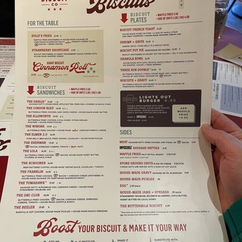 Denver Biscuit Co. - Colfax - Menu for reference - Sandwiches Near Me - Denver, Colorado