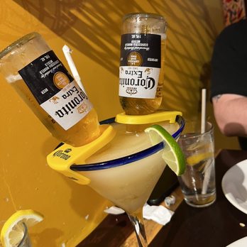 Hacienda - Margarita with mini coronas - Mexican Near Me - Paterson, New Jersey