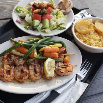 Grill House - Shrimp Souvlaki - American Near Me - Northbrook, Illinois