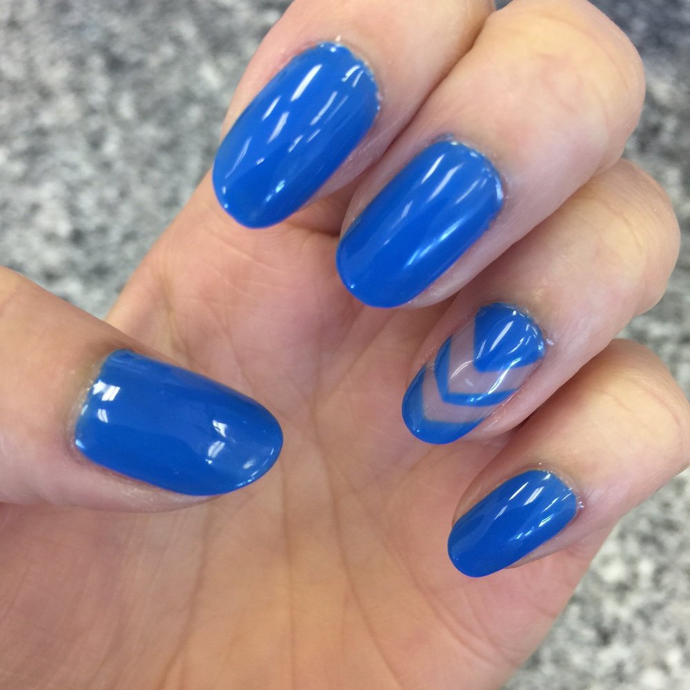 Van’s Nails - Negative space nails done by Michelle! - Nail Salons Near Me - Santa Clara, California
