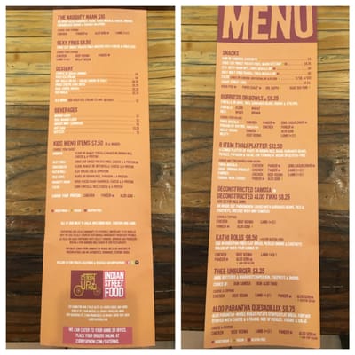 Menu photo 7 Curry Up Now Indian Restaurant & Catering Palo Alto, CA