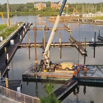 AC Hotel St Augustine - A barge outside my window next to the power plant running loud machinery and banging pier pilings into the water. - Hotels Near Me - St Augustine, Florida AC Hotel St Augustine - A barge outside my window next to the power plant running loud machinery and banging pier pilings into the water. - Hotels Near Me - St Augustine, Florida