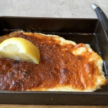 Meltemi - 1/2 slice melted saganaki $18 - Mediterranean Near Me - Ridgewood, New Jersey