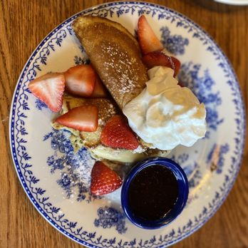 Cracker Barrel Old Country Store - Stuffed Cheesecake Pancake Breakfast - American Near Me - Clemmons, North Carolina