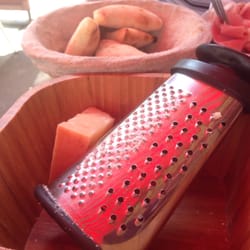 La Toscana - Things you don't see in America... They let me grate my own parm.