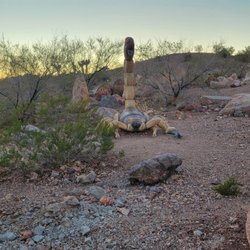 Nature Discovery Trail and Rock Garden - Fun statues throughout the winding walking path.