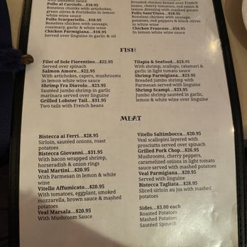 KP Sarelli’s - menu - Italian Near Me - Bayonne, New Jersey