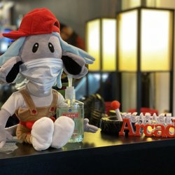 The Garage Arcade - Arnold is ready for his close up