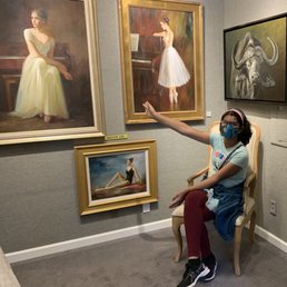 My favorite part was watching our kids sit and appreciate the art.