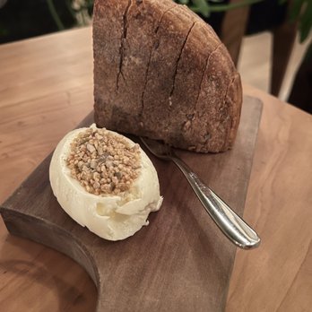 The Progress - Bread with apple cider vinegar butter - New American Near Me - San Francisco, California