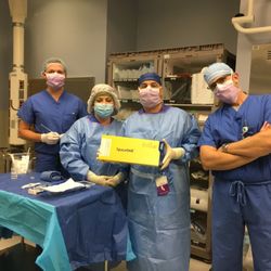 NEO Urology - Dr Vince with first space OAR in the area!
