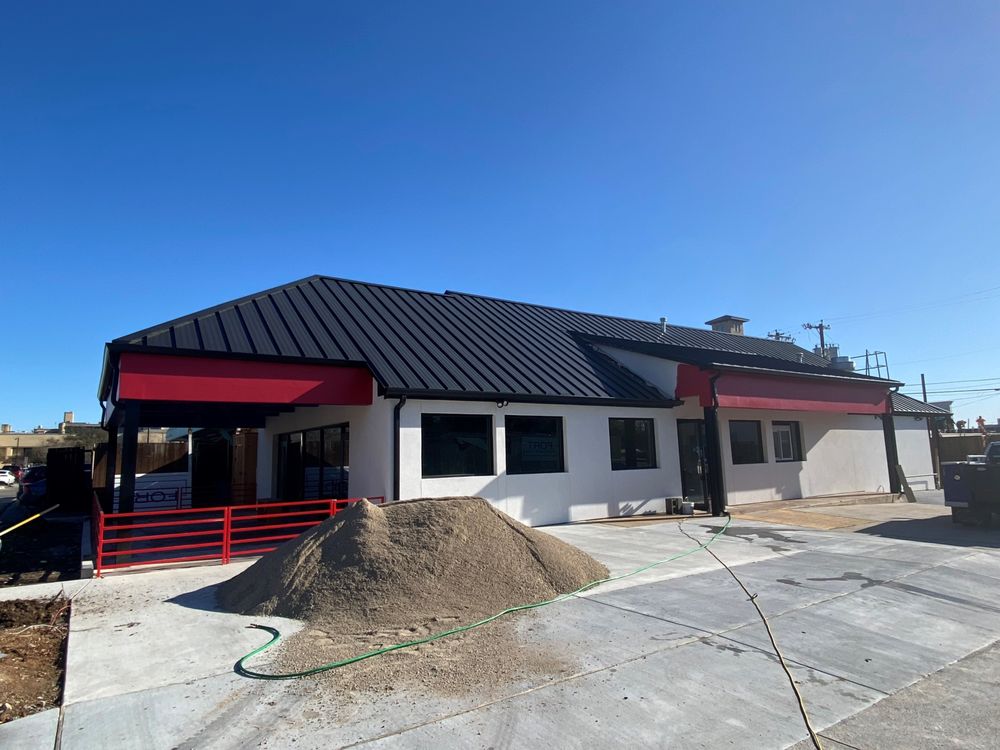 Slide of Red White And Roofing