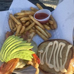 Bacon Avocado Burger