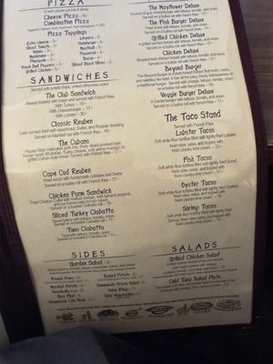 Menu photo 5 The Mayflower Provincetown, MA Menu photo 5 The Mayflower Provincetown, MA