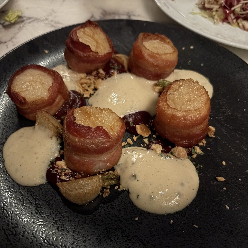 Bourbon Steak - Bacon wrapped scallops - Steakhouses Near Me - San Francisco, California