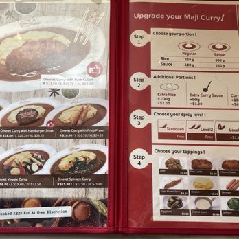 MAJI Curry - Menu - Japanese Curry Near Me - Irvine, California