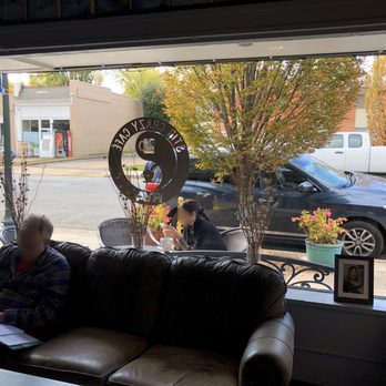 Stir Crazy Cafe RVA - Inside window - Coffee & Tea Near Me - Richmond, Virginia Stir Crazy Cafe RVA - Inside window - Coffee & Tea Near Me - Richmond, Virginia