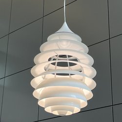Carol and Frank Morsani Center - Heads up! Love these lights!