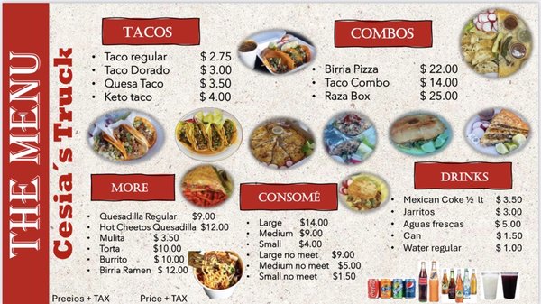Menu photo 7 Cesia’s Truck Irvine, CA Menu photo 7 Cesia’s Truck Irvine, CA