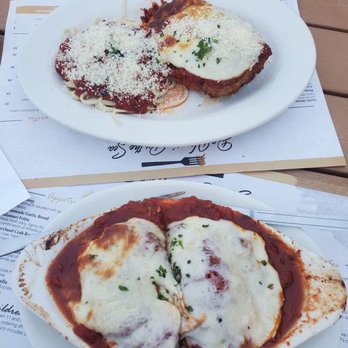 Davinci's By the Sea - Top- Chicken parm Bottom- lasagne - Italian Near Me - Ocean City, Maryland Davinci's By the Sea - Top- Chicken parm Bottom- lasagne - Italian Near Me - Ocean City, Maryland