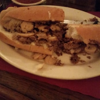 Port Clinton Hotel - Unfortunate looking cheesesteak is not like it used to be! Dry roll... not even filled with meat. - American Near Me - Port Clinton, Pennsylvania Port Clinton Hotel - Unfortunate looking cheesesteak is not like it used to be! Dry roll... not even filled with meat. - American Near Me - Port Clinton, Pennsylvania