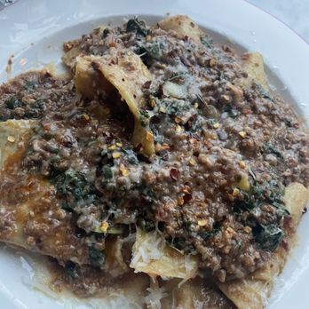 June's - Bone marrow bolognese - Breakfast & Brunch Near Me - Austin, Texas