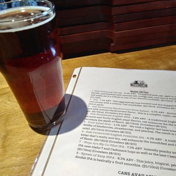 Tombstone Brewing Company - Oak-fermented mild ale.  My favorite. - Breweries Near Me - Tombstone, Arizona