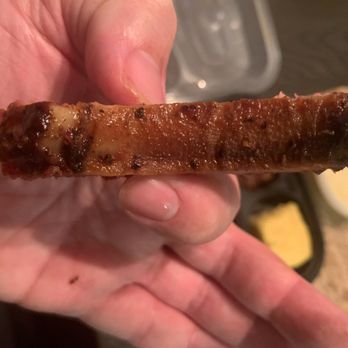 Smokies Craft BBQ - Rib with NO meat on it at all - Barbeque Near Me - Bayville, New Jersey