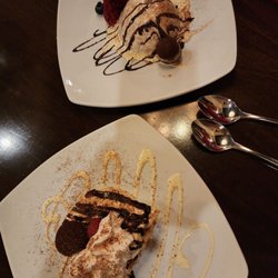 Verona Cucina Italiana - Tiramisu and Panna cotta
