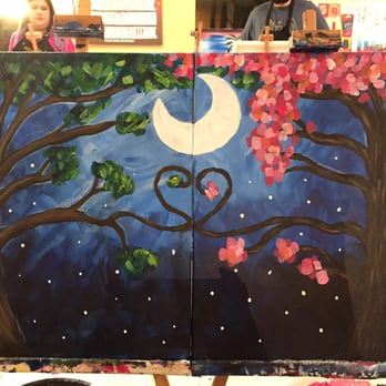 Painting with a Twist - Couples paintng! $70, but you can't put a price on a masterpiece. - Paint & Sip Near Me - Miami, Florida