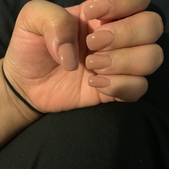 Lani Nails - So in love gel dip my natural nail length after -about 4 months of going in - Nail Salons Near Me - Perris, California Lani Nails - So in love gel dip my natural nail length after -about 4 months of going in - Nail Salons Near Me - Perris, California