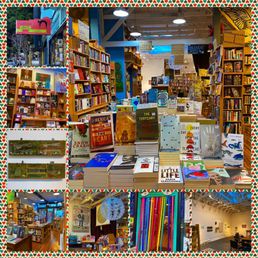 Montage of images from Alley Cat Books
