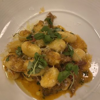 Au Courant - Lamb with gnocchi. Probably one of the best food combination I've ever tried. - Modern European Near Me - Omaha, Nebraska Au Courant - Lamb with gnocchi. Probably one of the best food combination I've ever tried. - Modern European Near Me - Omaha, Nebraska