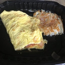 Weak hash brown serving