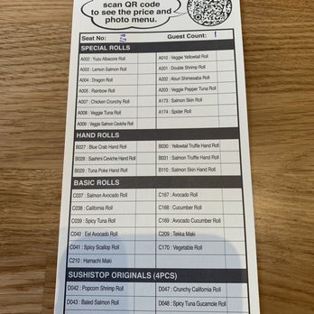 SushiStop Studio City - Menu (June 2021) - Sushi Bars Near Me - Los Angeles, California