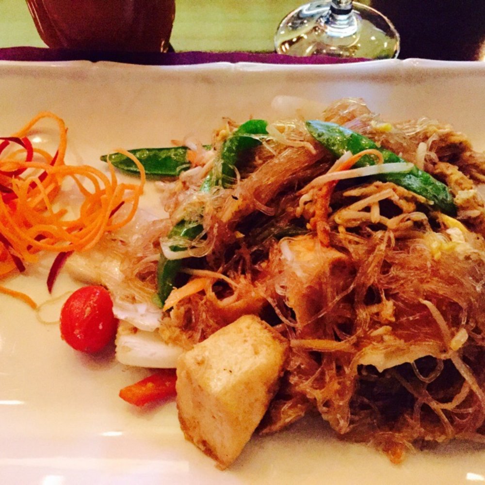 Warwick Thai - Pad Woonsen with tofu..a bit too salty. - Thai Near Me - Warwick, New York Warwick Thai - Pad Woonsen with tofu..a bit too salty. - Thai Near Me - Warwick, New York